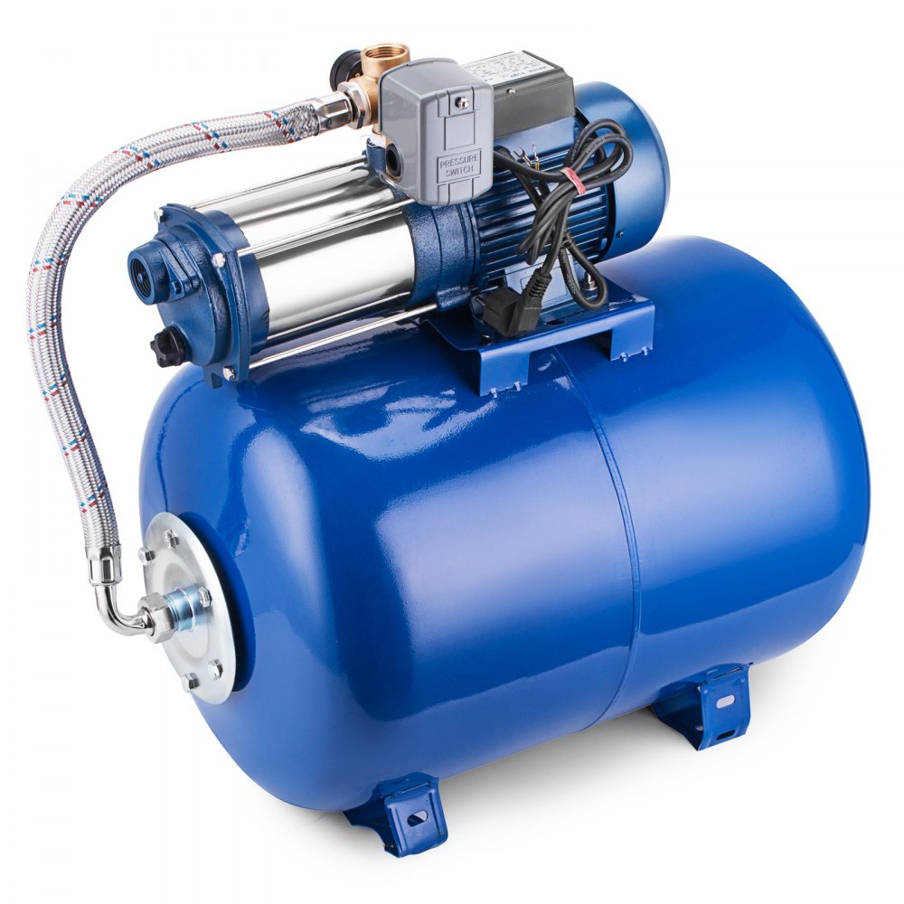 Hauswasserwerk Gartenpumpe Wasserwerk Pumpe Wasserpumpe 1300w 7500l/h