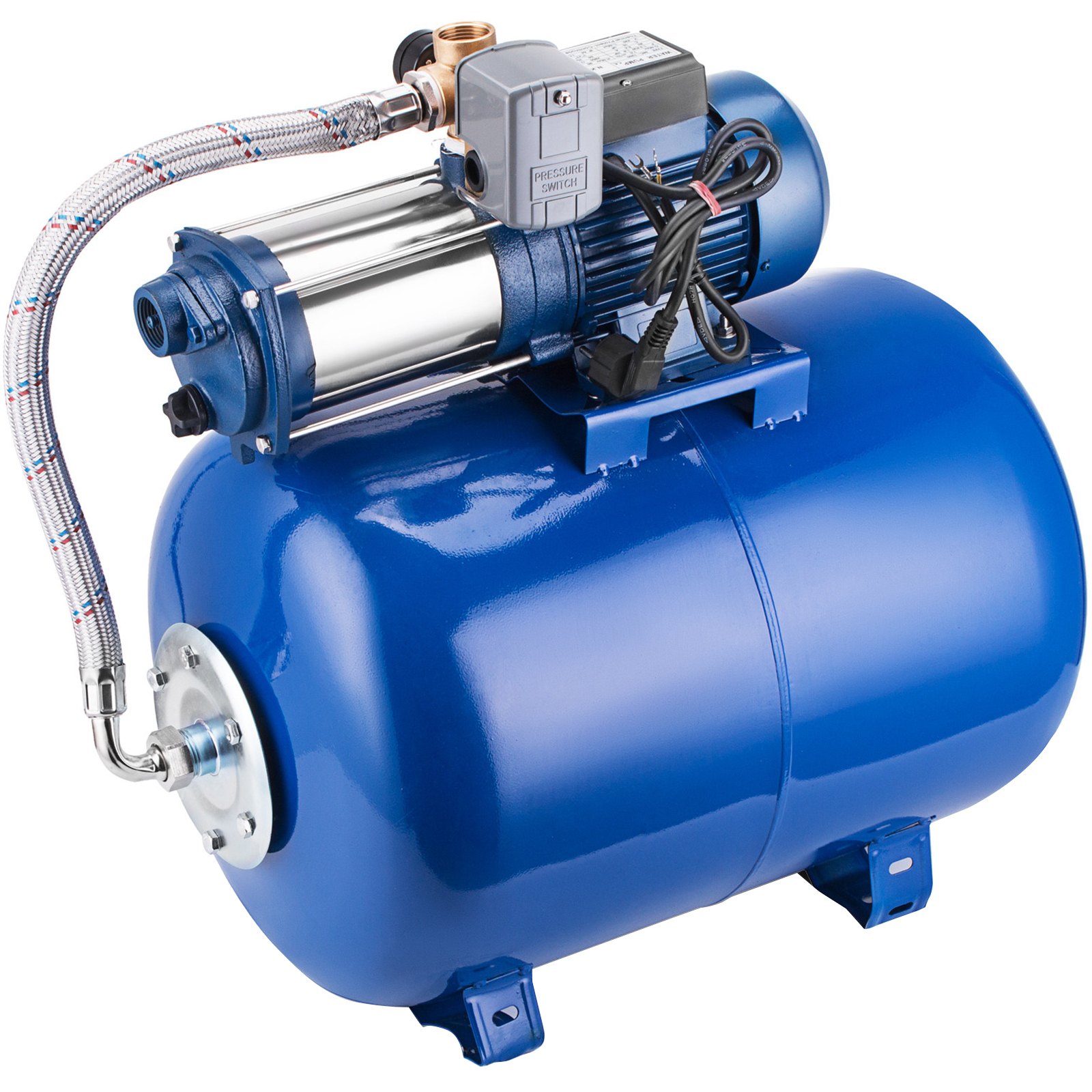 Hauswasserwerk Gartenpumpe Wasserwerk Pumpe Wasserpumpe 1300w 7500l/h