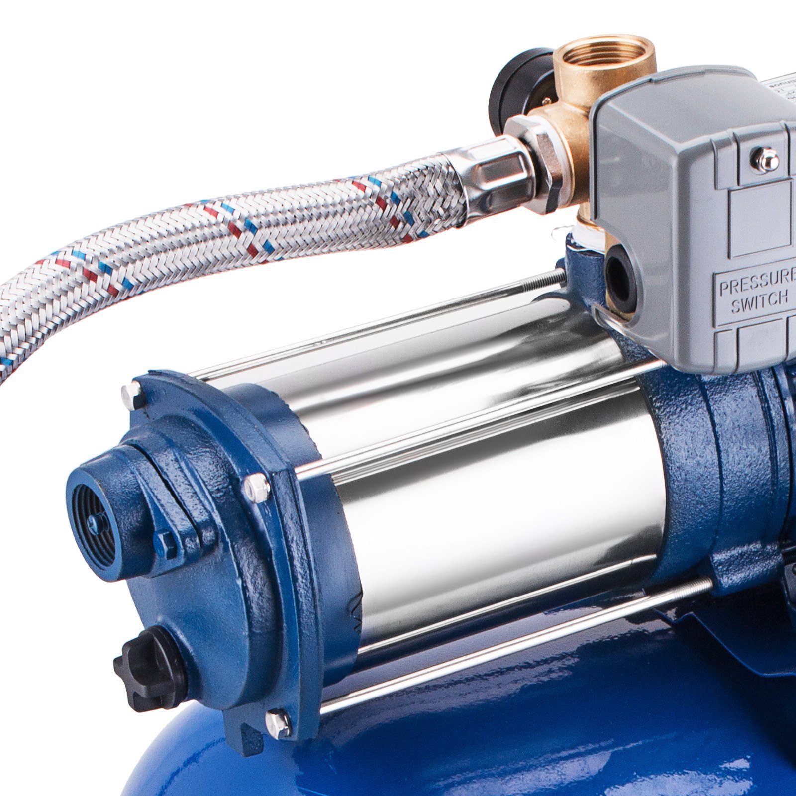 Hauswasserwerk Gartenpumpe Wasserwerk Pumpe Wasserpumpe 1300w 7500l/h