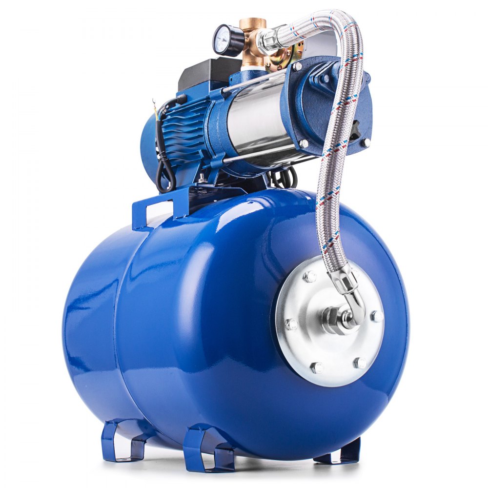 Kreiselpumpe 9000l / h 1800w Wasserpumpe Gartenpumpe mit 50l Druckbehälter