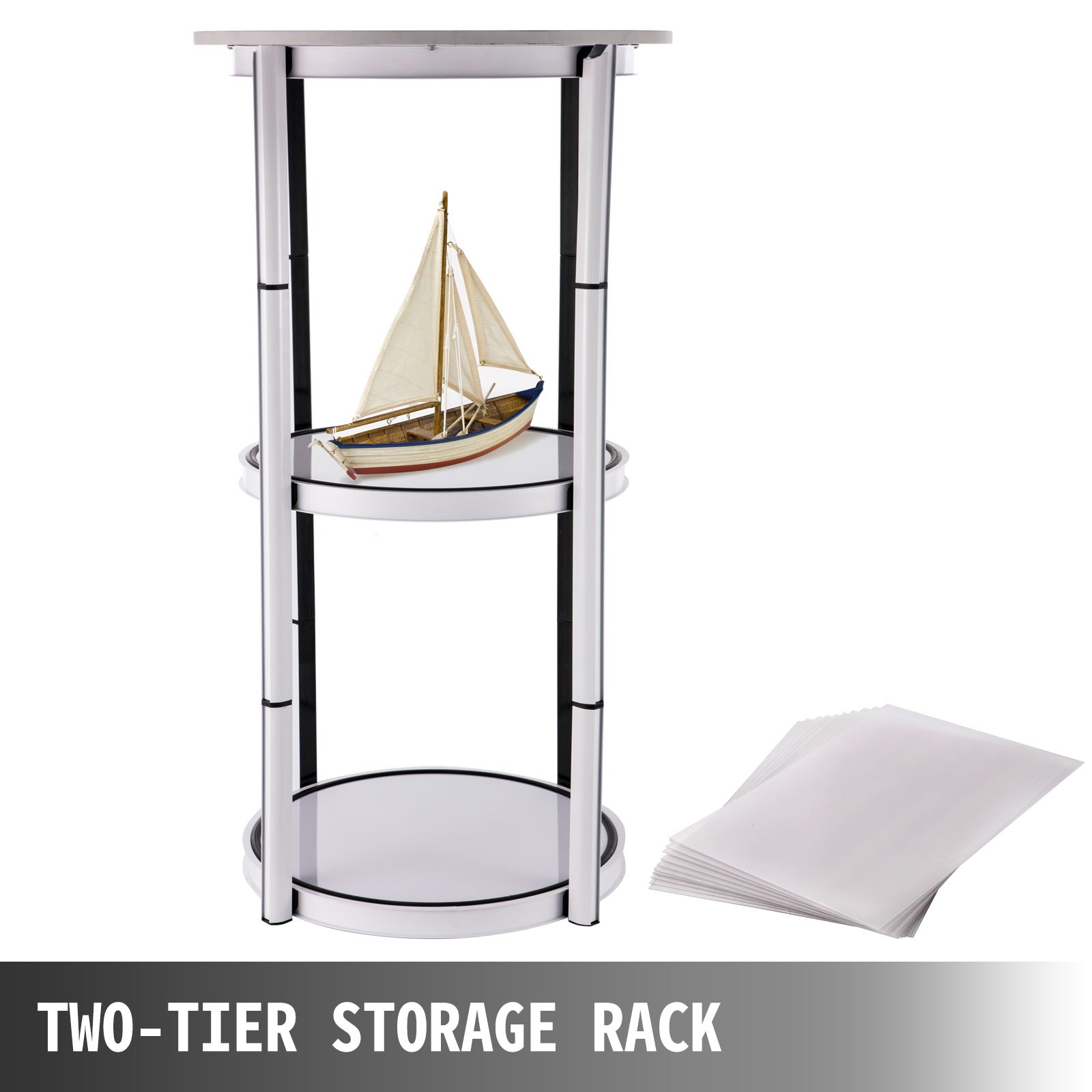 Spirale Vitrine Display Vitrine Spirale Theke Spirale Vitrine Falttheke 2 Etagen Strahler Messestand