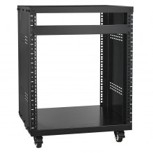 VEVOR 12U Server Rack 226,8kg Netzwerk Stereo Aufnahmestudio Rack 510x460x700mm