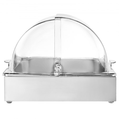 Produktbild von VEVOR Gastronormbehälter 4er Set – Edelstahl 530x326x107 Mm Mit Deckel, 13,9L, Hitzebeständig Bis 260°C, Für Buffet & Küche