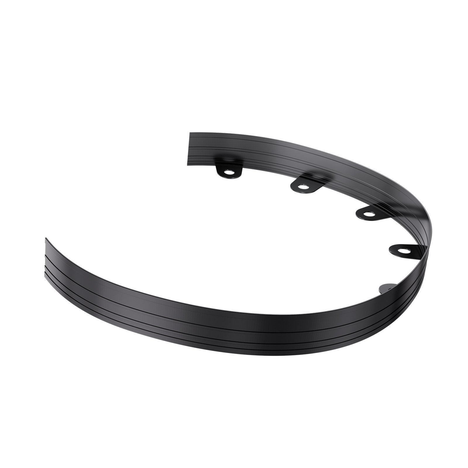 VEVOR Beeteinfassung, 10er-Pack, 1524x43x1,6 mm, Rasenkante aus Aluminiumlegierung, Mähkante, biegbare Beetumrandung, Garteneinfassung, robuste Rasenbegrenzung für Blumenbeete, Hofwege