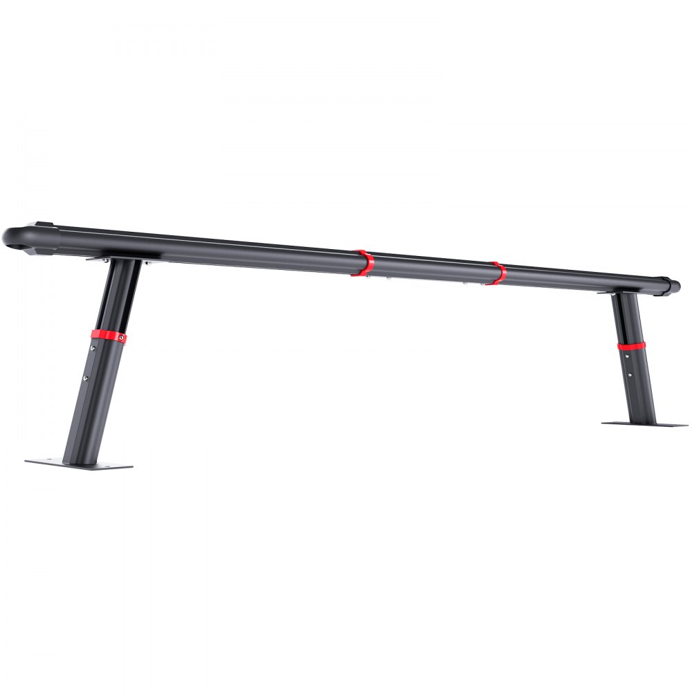 VEVOR 2 Stk. Truck Rack Relingträger 362,9kg Tragfähigkeit, LKW Gepäckträger Racks Dachträger 600-1600mm Einstellbar, Aluminium Dachgepäckträger Schwarz 1800x360x200mm Leiterträger Pick up Racks