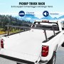 VEVOR 2 Stk. Truck Rack Relingträger 362,9kg Tragfähigkeit, LKW Gepäckträger Racks Dachträger 600-1600mm Einstellbar, Aluminium Dachgepäckträger Schwarz 1800x360x200mm Leiterträger Pick up Racks