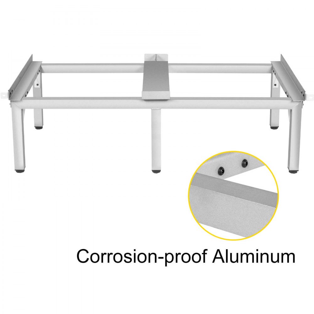Vevor Waschmaschinen Untergestell Unterbau Unterschrank Doppel 124,6x61x34,3 Cm
