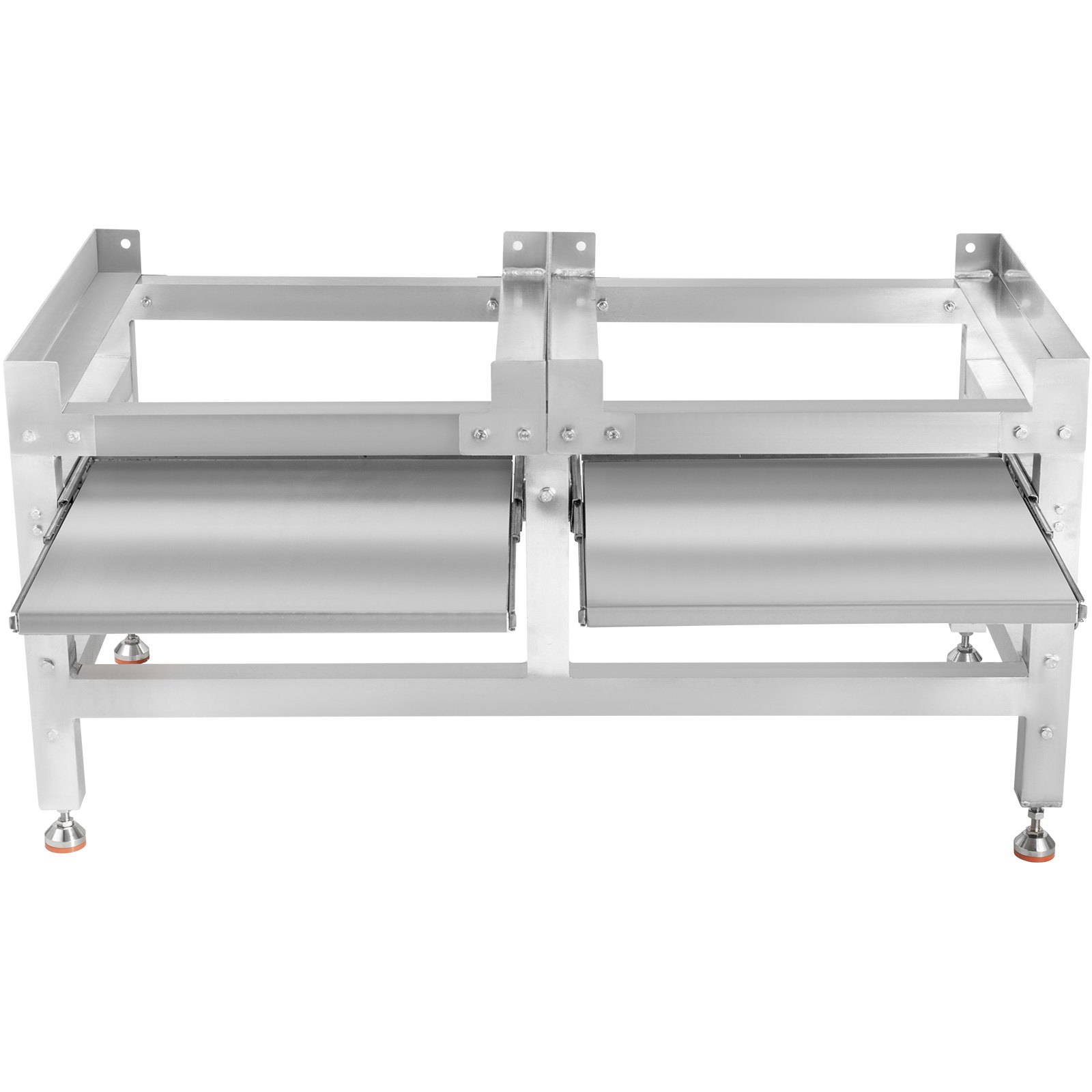 VEVOR Waschmaschinenständer 300LBS, Waschmaschinensockel 25x25-Zoll, Sockel für Waschmaschine und Trockner mit einem 66LBS-Tablett, Gerätesockel mit 4 verstellbaren Füßen