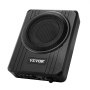 VEVOR Untersitz Auto Subwoofer 400 W 203 mm schlanker Auto Subwoofer mit Stromversorgung, Subsystem mit eingebautem Verstärker, Hoch-/Niedrigpegel-Eingang und Lautstärkeregler für SUVs Lkws