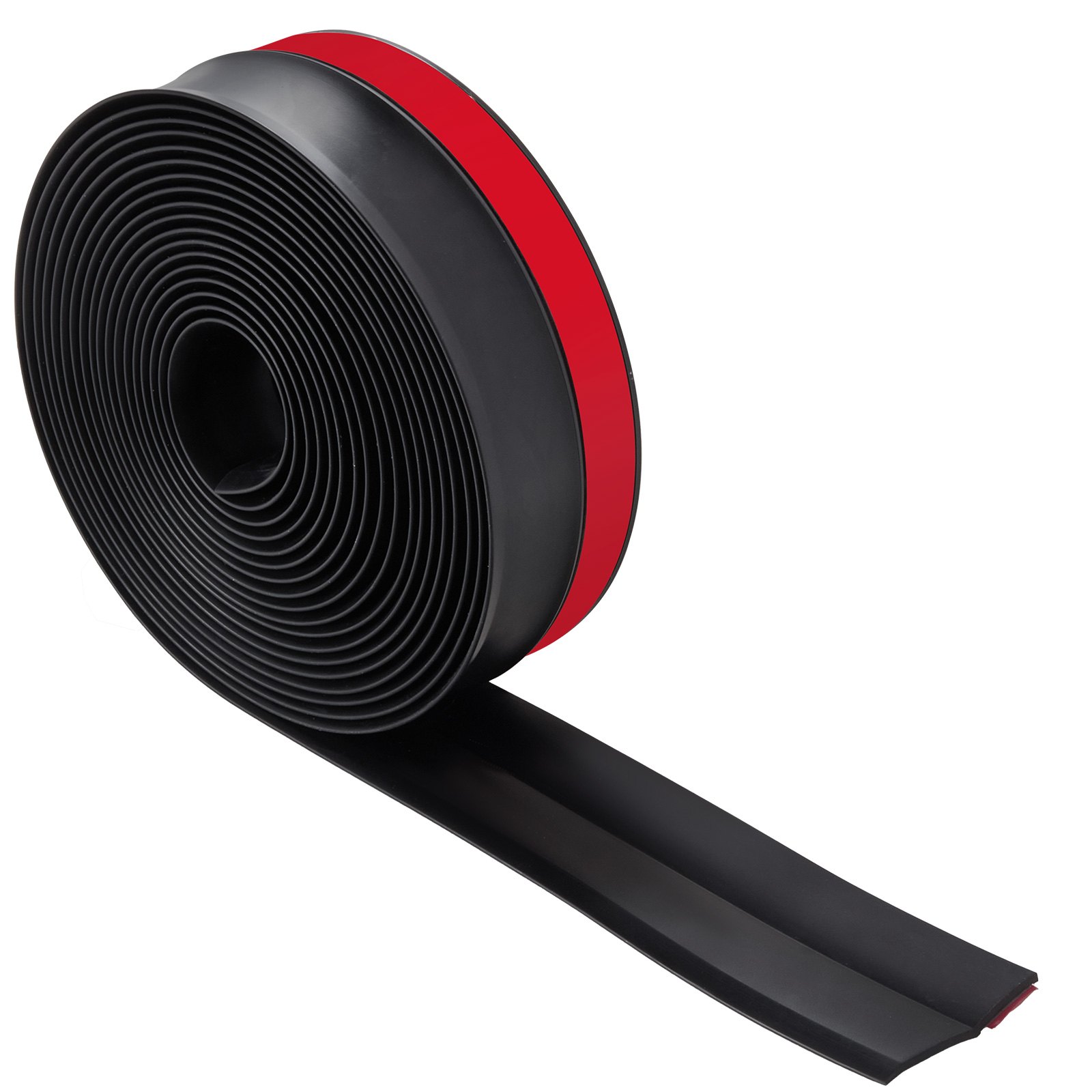 VEVOR sealing strips for top and sides, 6.09 m universal replacement sealing strips made of soft and hard composite material, weatherproof TPE seals with self-adhesive backing