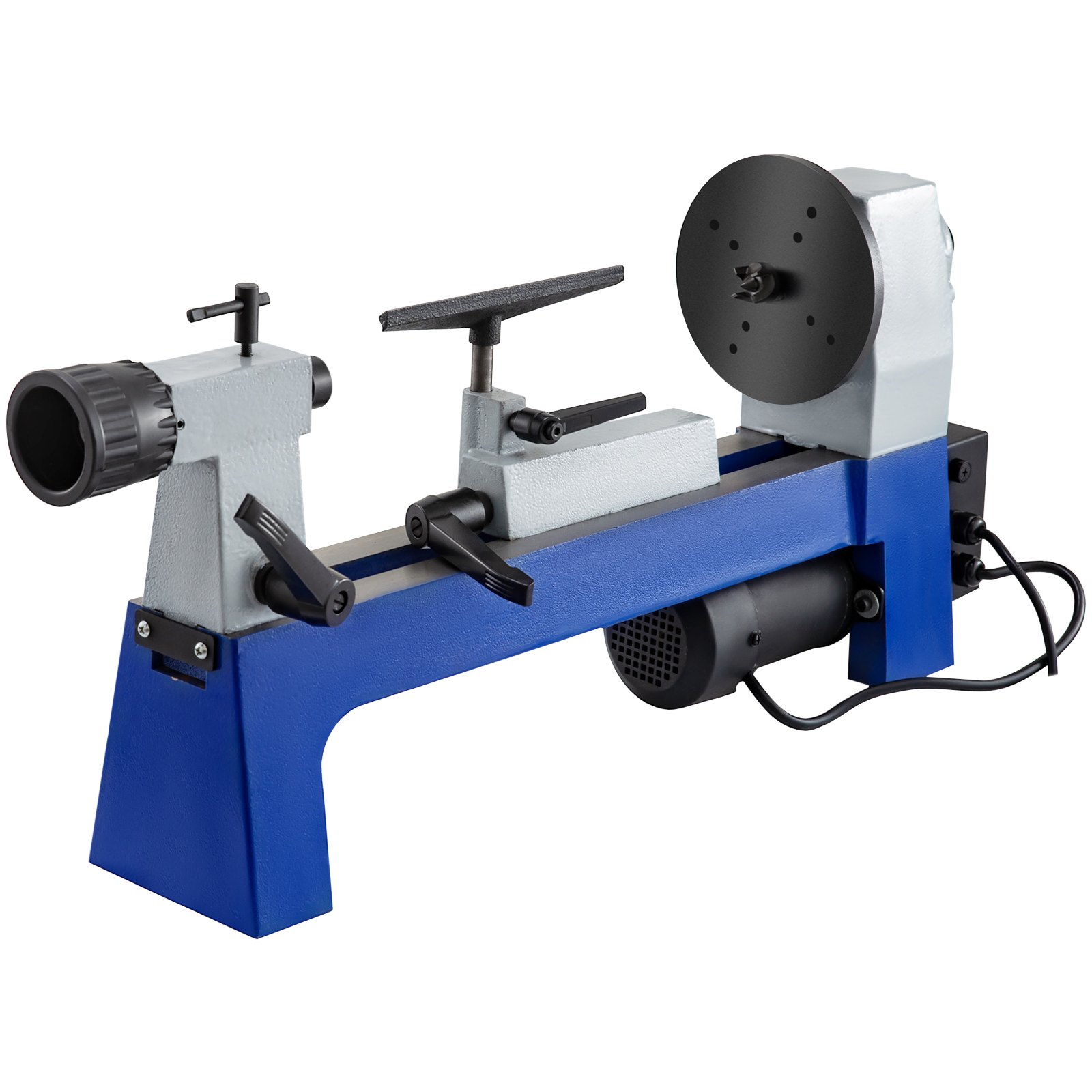 VEVOR mini Drechselbank 750-3200 U / min, Drechselbank, Holzdrechselbank 220V 250W, Drehbank Holz mit MT 1 Spindel, Tischdrehbank, Tischdrechselbank für eine Vielzahl von Drehprojekten in Labors