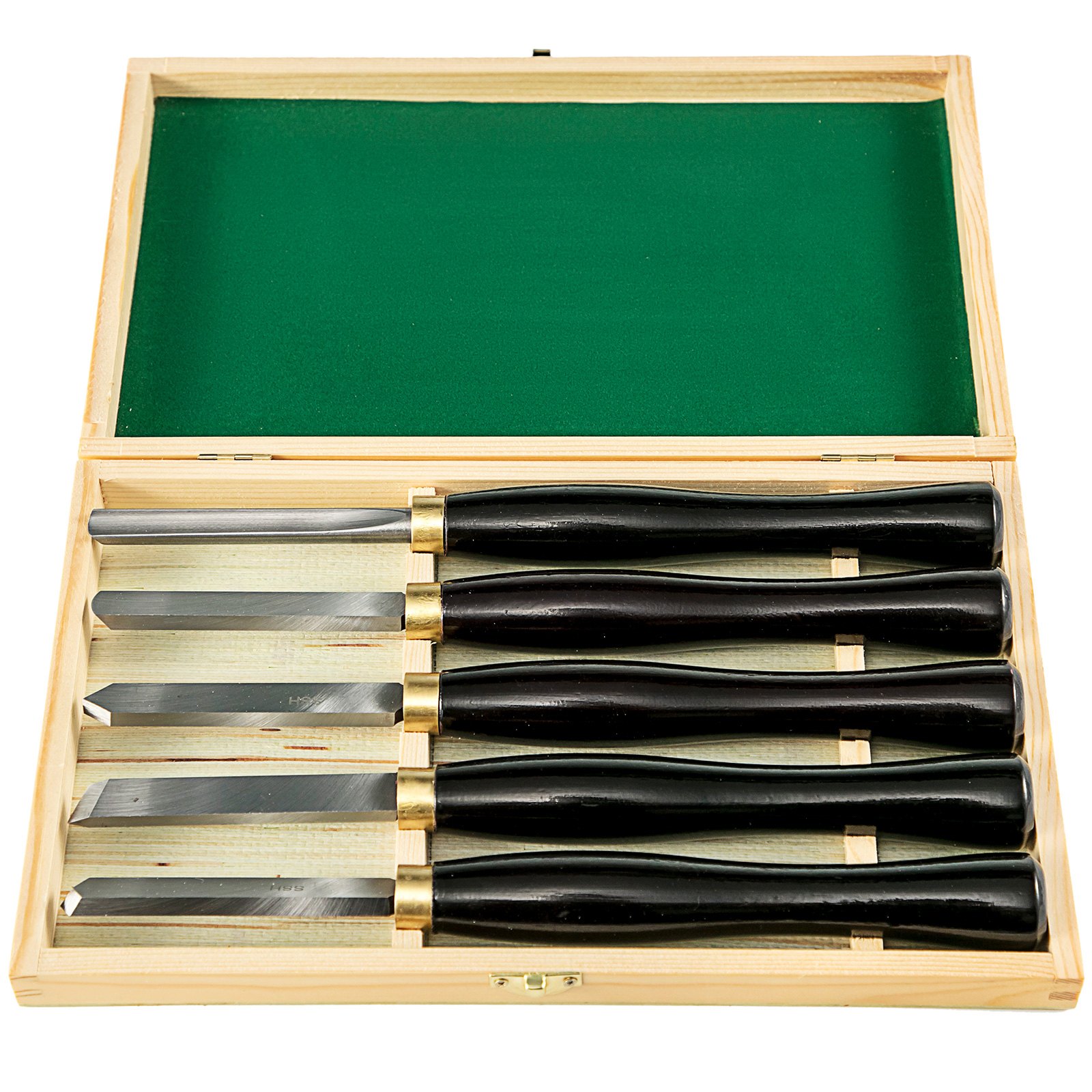 5 Stechbeitel-set Aus Cv Profi Stemmeisen Stecheisen Beitel Holz-meissel Neu De