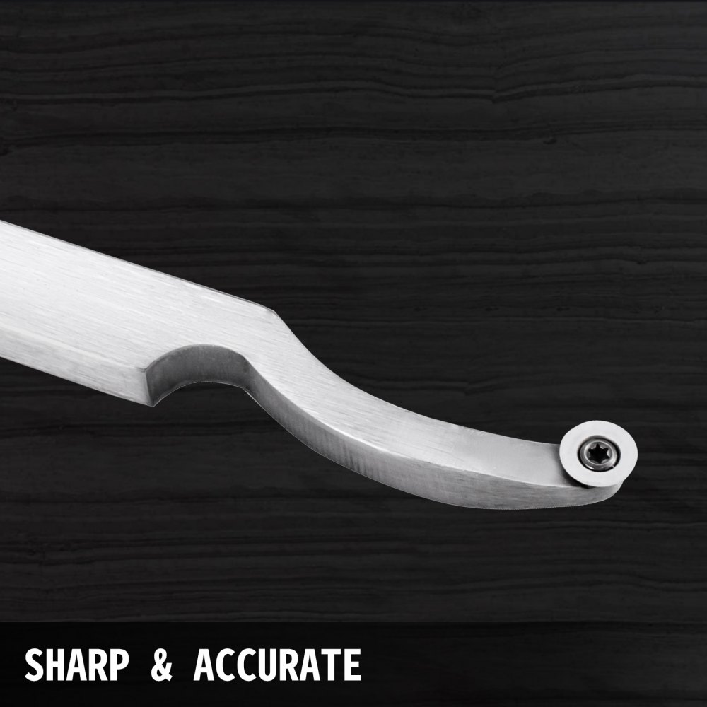 Hohlmesser 2 Pcs Holzdrehbank Holzmeißel Hartmetall Stechbeitel Meissel