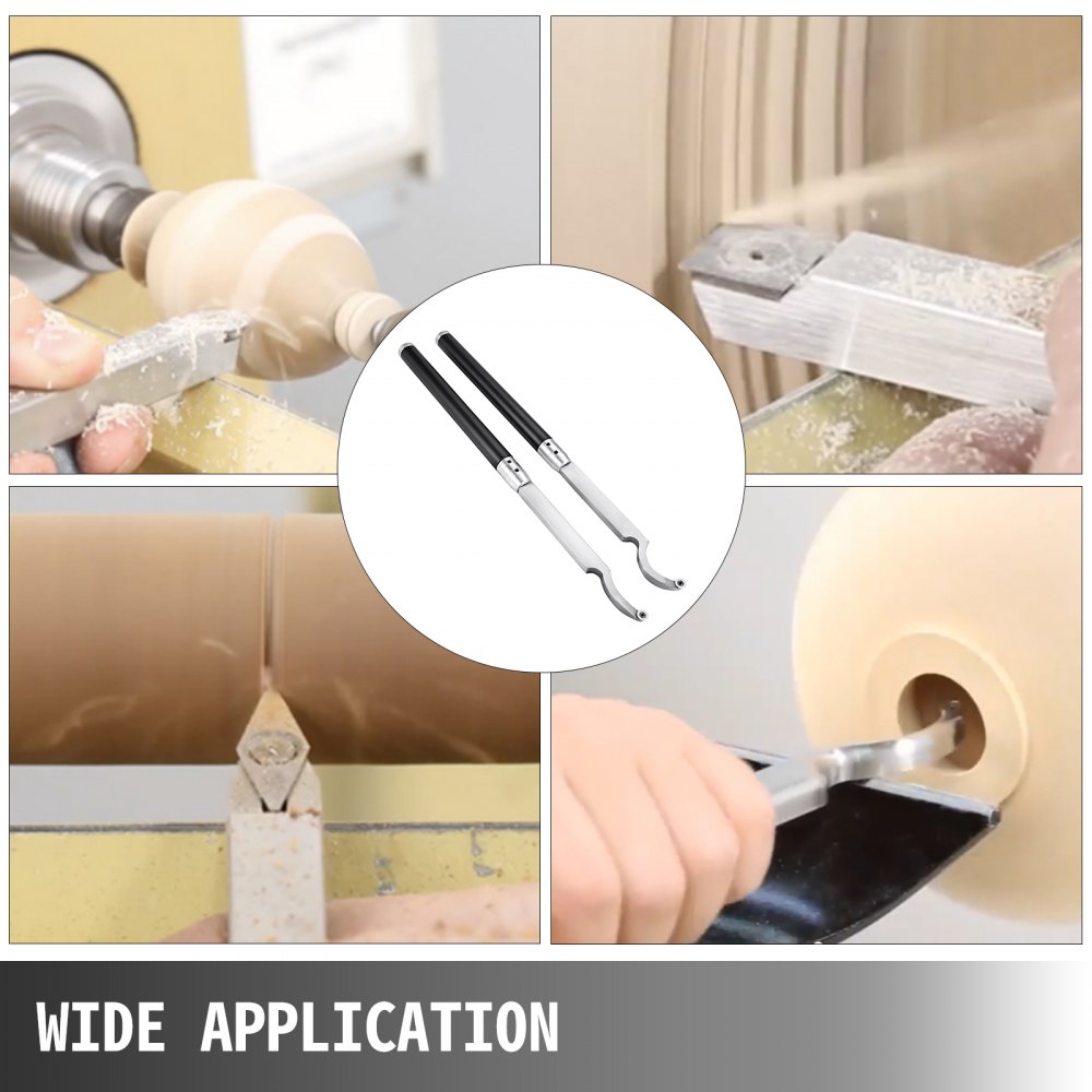 Hohlmesser 2 Pcs Holzdrehbank Holzmeißel Hartmetall Stechbeitel Meissel