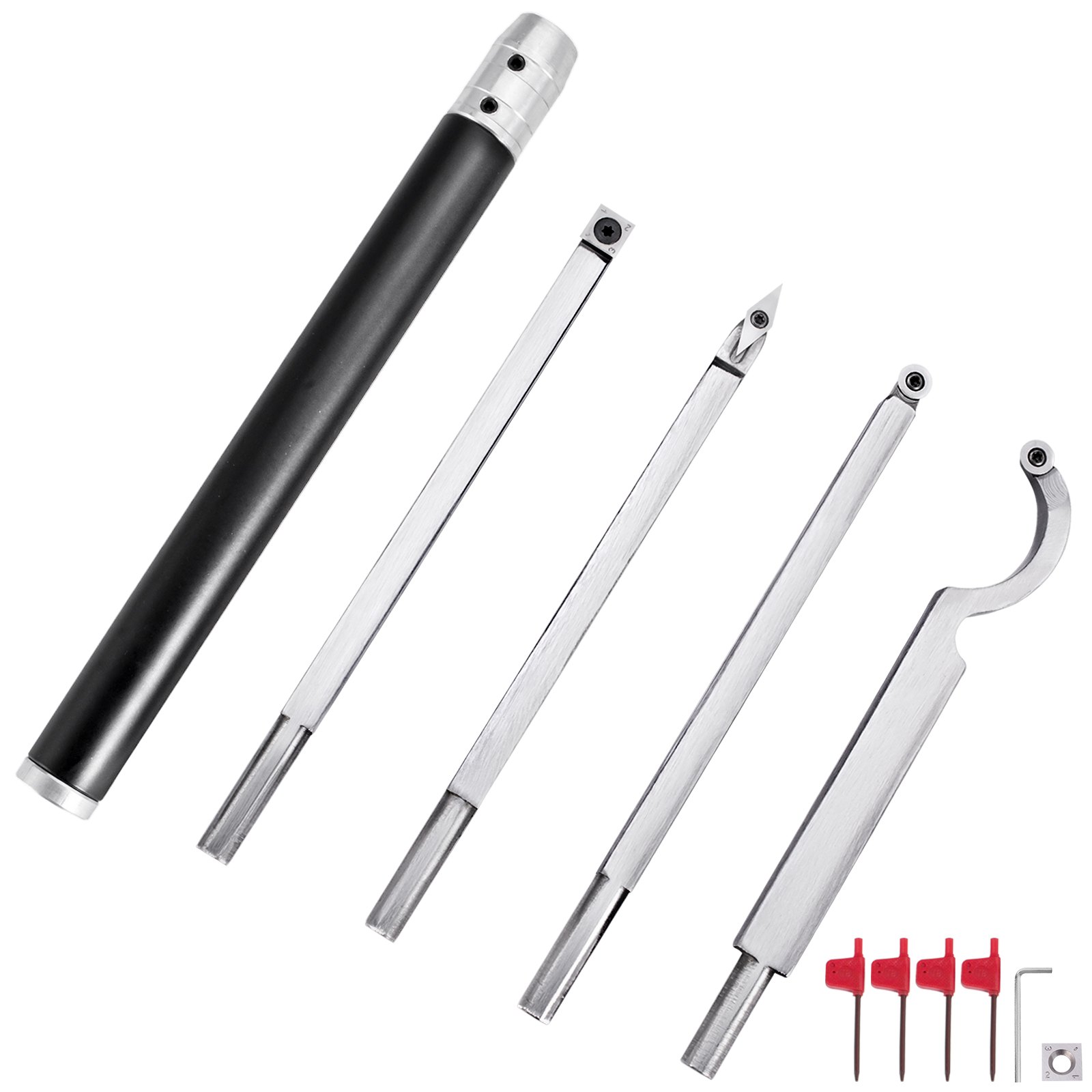 Holzdrehbank Drehwerkzeuge Für Drehmaschinen 4pc Drehmeißel Hartmetall Bit