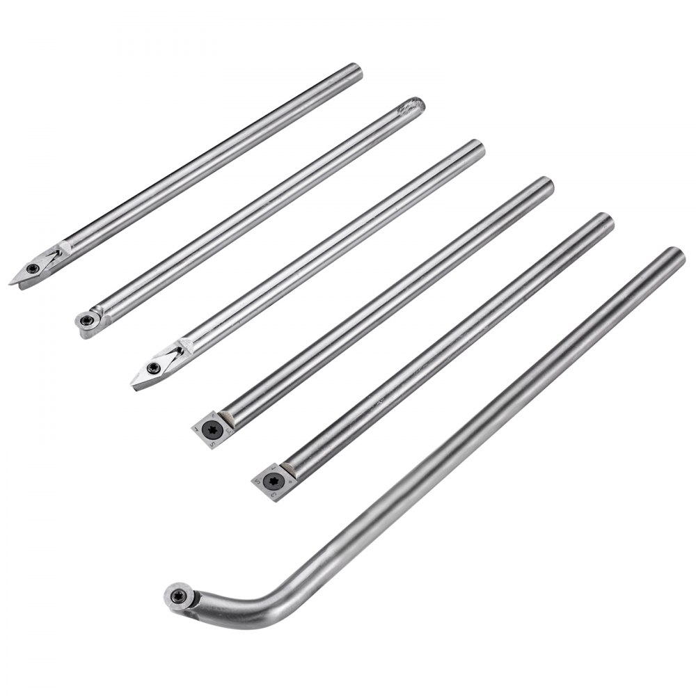 Holzdrehbank Drehwerkzeuge Für Drehmaschinen 6pc Drehmeißel Hartmetall Holz Hand