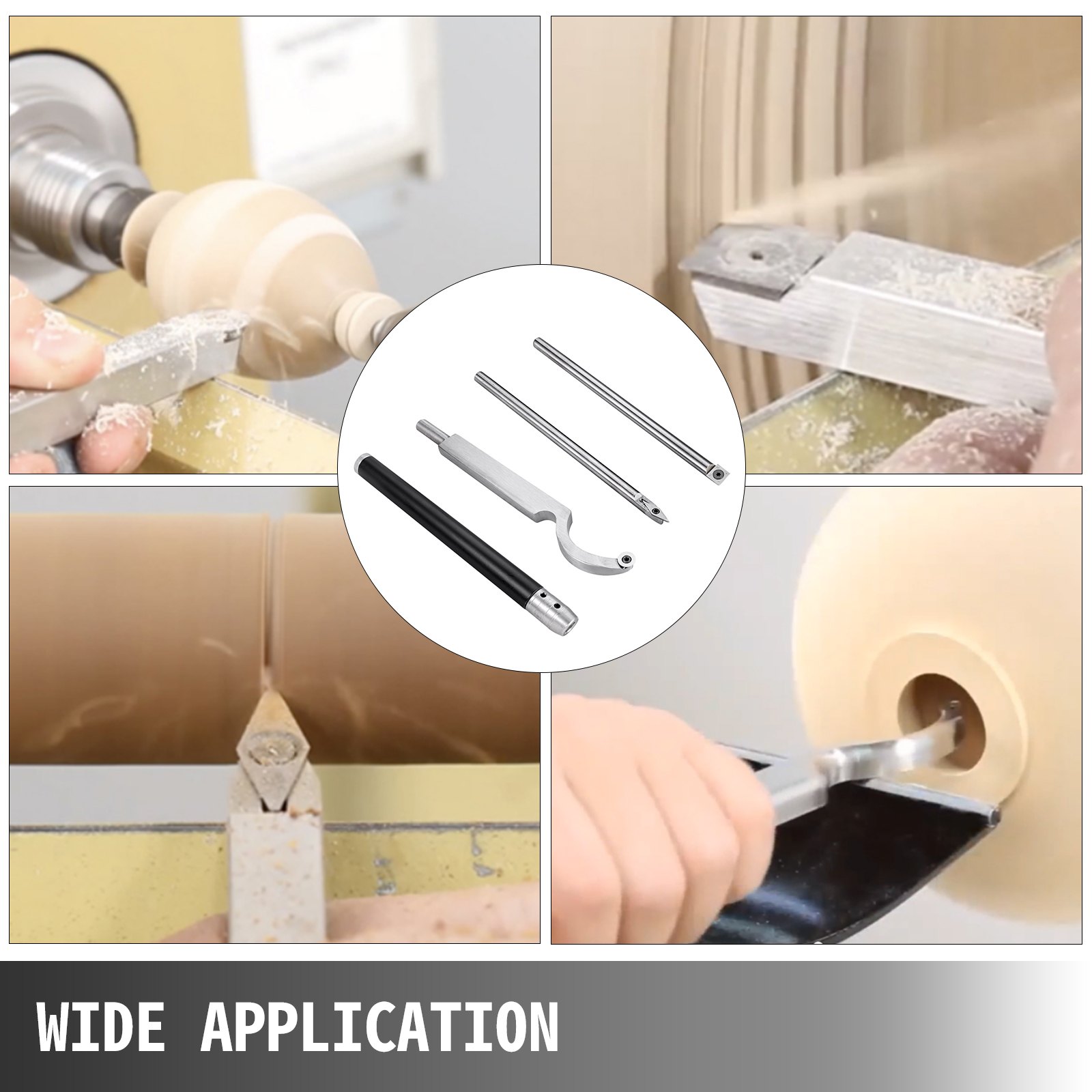 Schnitzmesser 4 Stück Stechbeitel Stecheisen Schnitzeisen Holz Schnitzwerkzeug