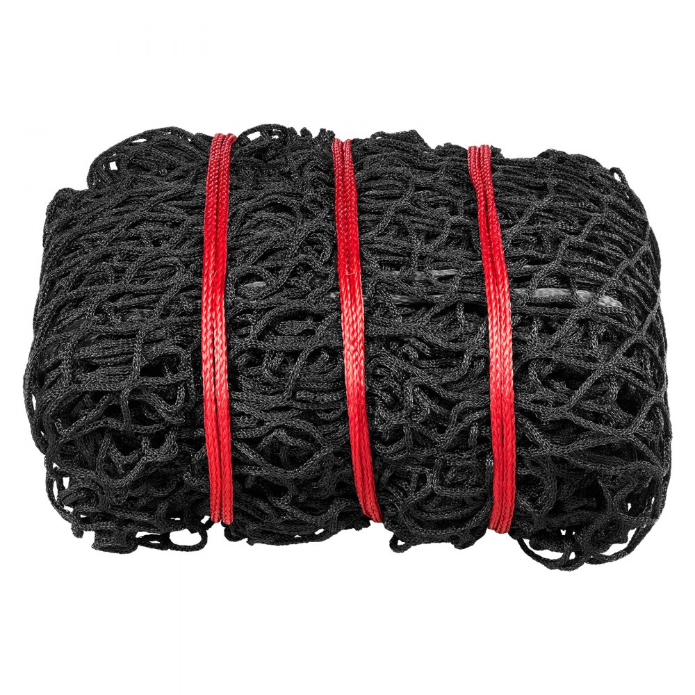 VEVOR Rundballen-Heunetz, 1,8x1,8x1,8 m, Maschenweite 38,1x38,1 mm, PE-Material, knotenloses Design, inkl. Kabelbindern, Nadelschiffchen, Reparaturschnur & Aufbewahrungsbeutel, Futternetz für Pferde
