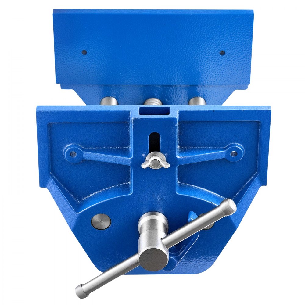VEVOR Schnellspanner Schraubstock für Holzbearbeitung, 22,86 cm Backenbreite, Schraubstock, 25,9 cm Backenöffnung, Gusseisenkonstruktion, verstellbarer Frontanschlag, Werkbankschraubstock