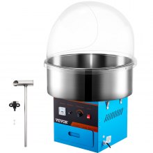Zuckerwattemaschine Zuckerwattemacher Elektro Zuckerwatte Maschine Mit Abdeckung