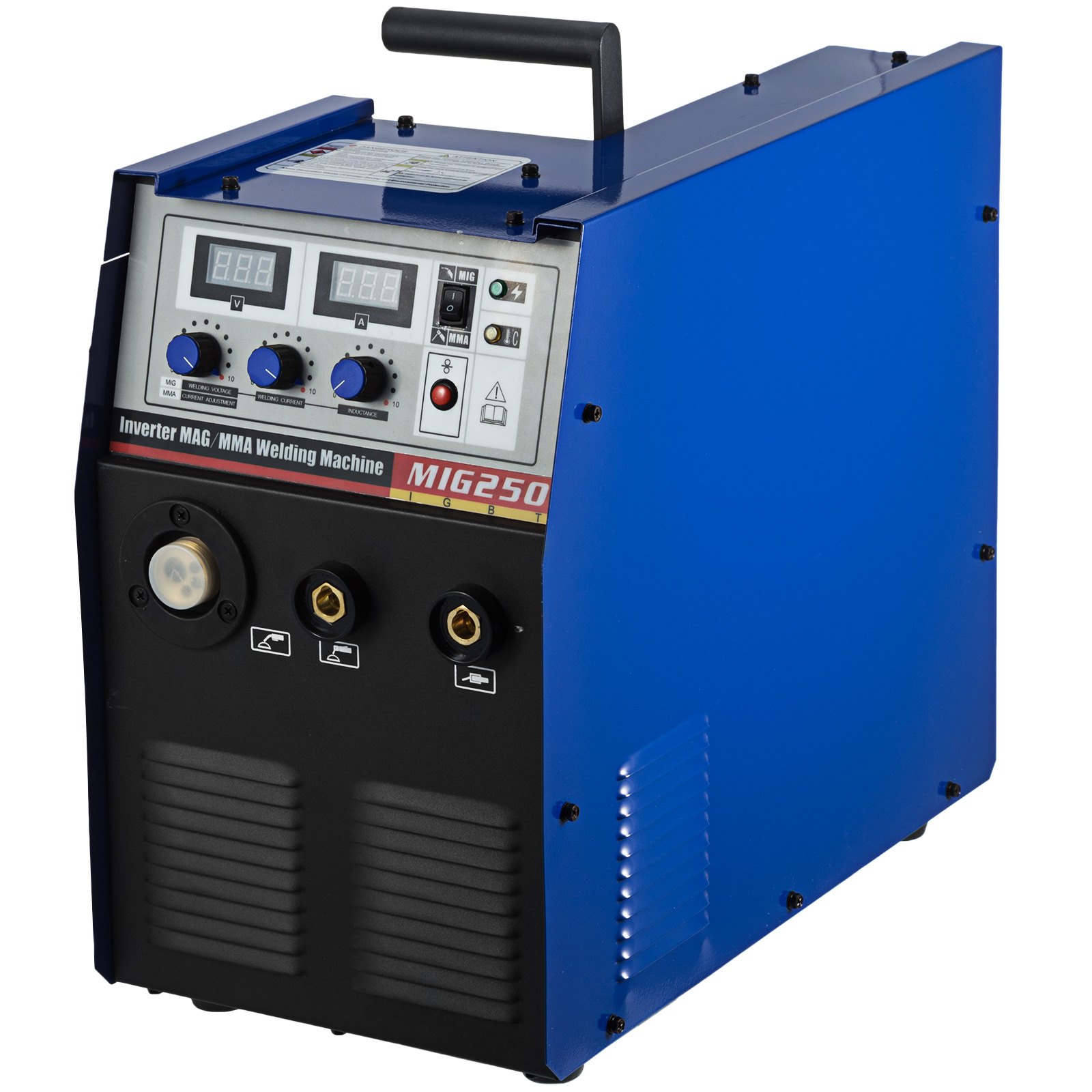 Mig 250 A Schutzgas Inverter Schweißgerät Mig Mag + E-hand Igbt 250amp 230v