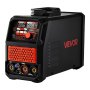VEVOR 145A MIG-Schweißgerät 4-in-1 MIG/Fülldraht/Lift-TIG/MMA-Schweißen, 220V Tragbare Schweißmaschine für Werkstatt Garage & Heimwerker, IGBT-Inverter, Synergiesteuerung, 2T/4T-Modi, Digitalanzeige