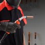 VEVOR 250-A-MIG-Schweißpistole mit 4,6 m langem Kabel, Schweißbrenner kompatibel mit Millermatic 200, 210, 212, 250, 250X, 251, 252 Schweißgeräten, geeignet für Schweißdrähte von 0,0762/0,0889/0,1143 cm
