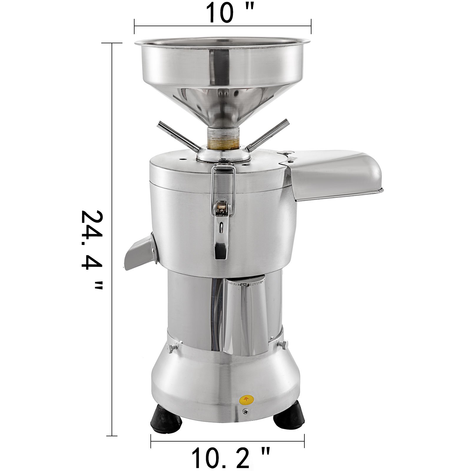 Sojamilch Maker 1100W Sojamilchbereiter Edelstahl kommerziell für Sojamilch Tofu Suppen