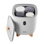 VEVOR Handtuchwärmer Eimer Wärmegerät 25 L mit LED-Anzeige & Einstellung (Timer & Temperatur) & automatischer Abschaltung, Towel Warmer für Badezimmer Waschküche, zum Erwärmen von Handtüchern