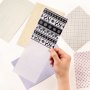 VEVOR Prägeschablonen, 15 Stk. 105x148 mm Prägefolder, Embossing Folder für VEVOR Stanz- & Prägemaschinen, Geprägte Schablonen aus PP-Kunststoff für Scrapbooking & Kartenherstellung