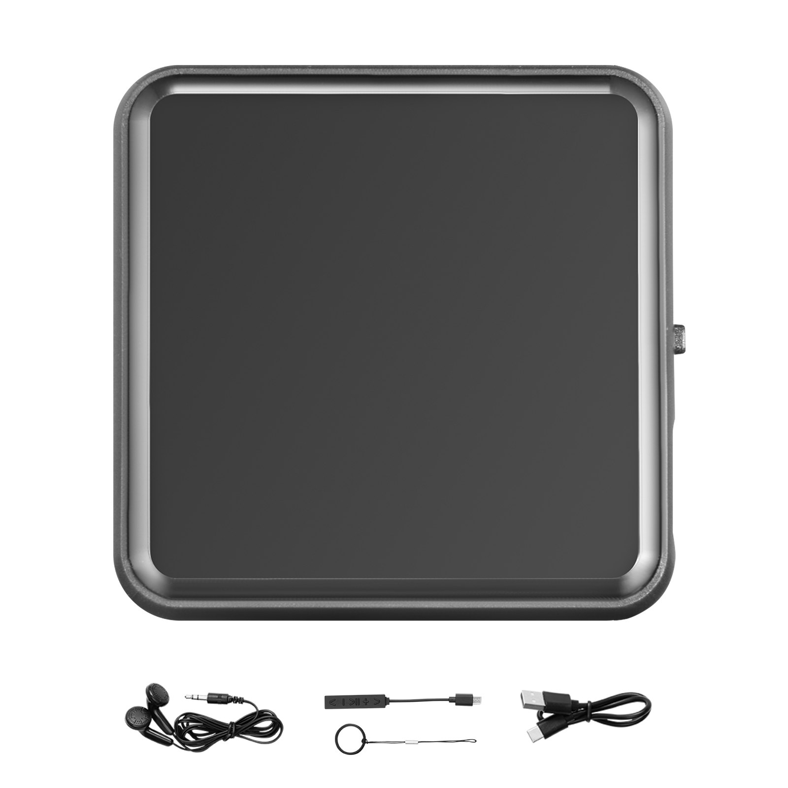 VEVOR Diktiergerät Mini, 128 GB, Aufnahmegerät mit Wiedergabe, 8730 Stunden Magnetischer Voice Recorder, 100 Stunden Akkulaufzeit, USB-C-Audiorecorder MP3 für Vorträge, Meetings, Interviews