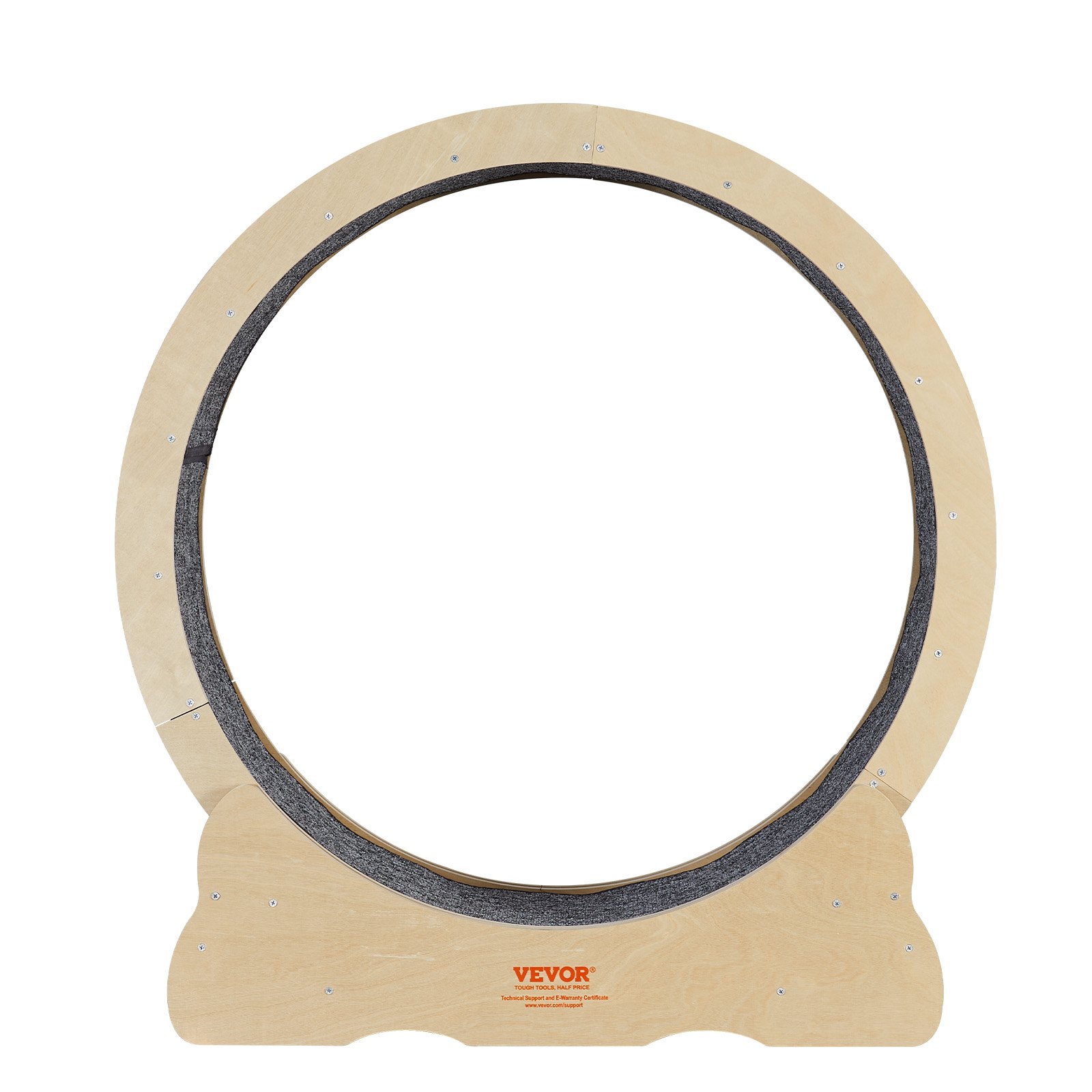 VEVOR Katzenlaufrad 910x320x970mm Laufrad Katzen aus Birken-& Pappelsperrholz Katzenrad Geräuscharm Abnehmbare Innenmatte Cat Wheel Geeignet für Katzen mit einem Gewicht von 3,6 bis 6,6kg