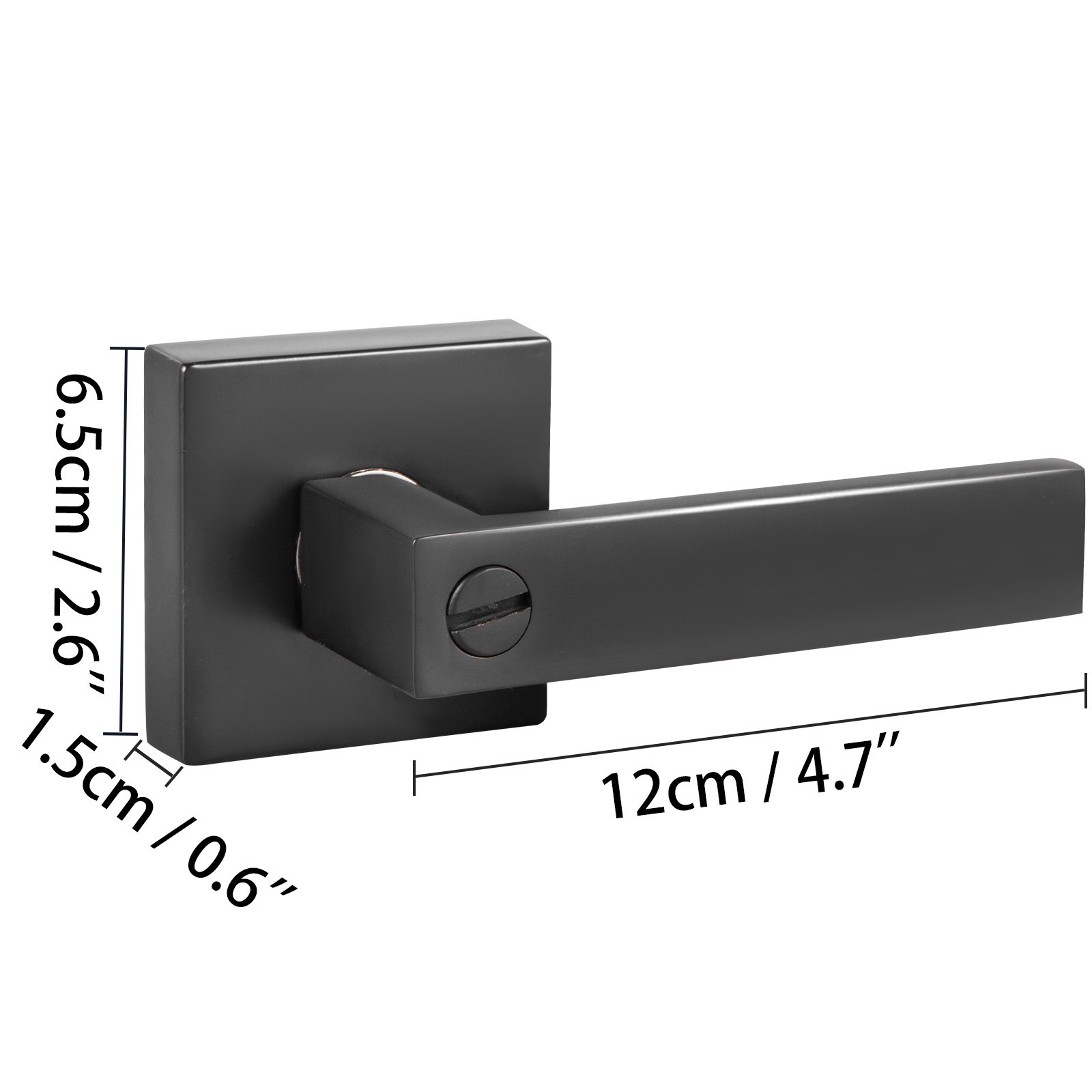 Türgriffe Innentüren Türbeschlag 5 Stück 5er-pack Schlösser Schlosssatz