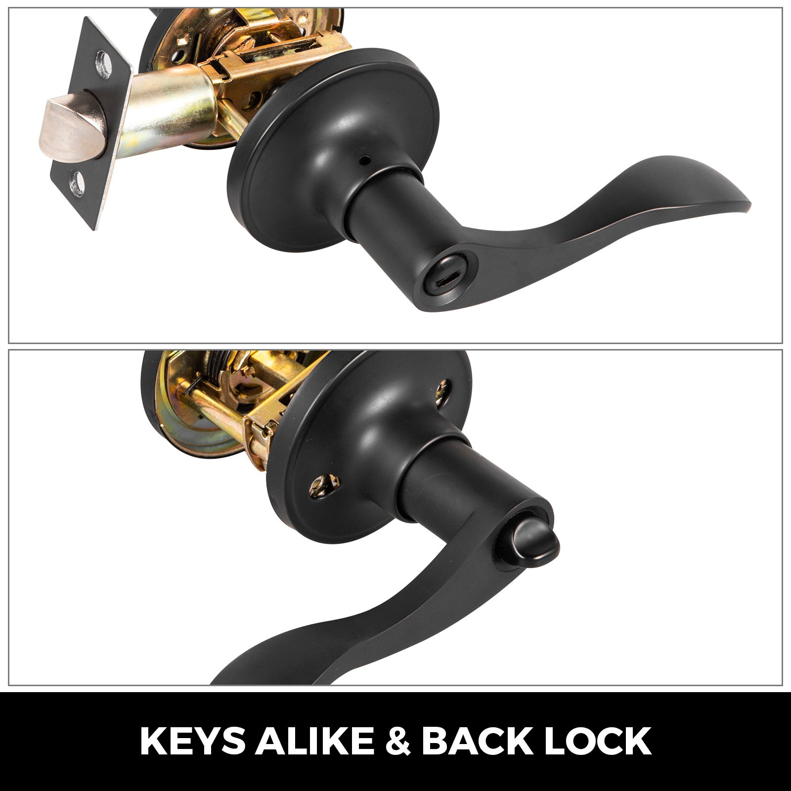 Türgriffe Innentüren Türbeschlag 3 Stück Sicherheit Zuhause Innentür