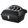 VEVOR Motorrad-Topcase Motorradkoffer 48 L universelle Heckbox aus PP-Material, wasserdichte & abnehmbare Motorrad-Topbox mit Mehrlochboden & Regal Helmkoffer (565 x 500 x 380 mm)