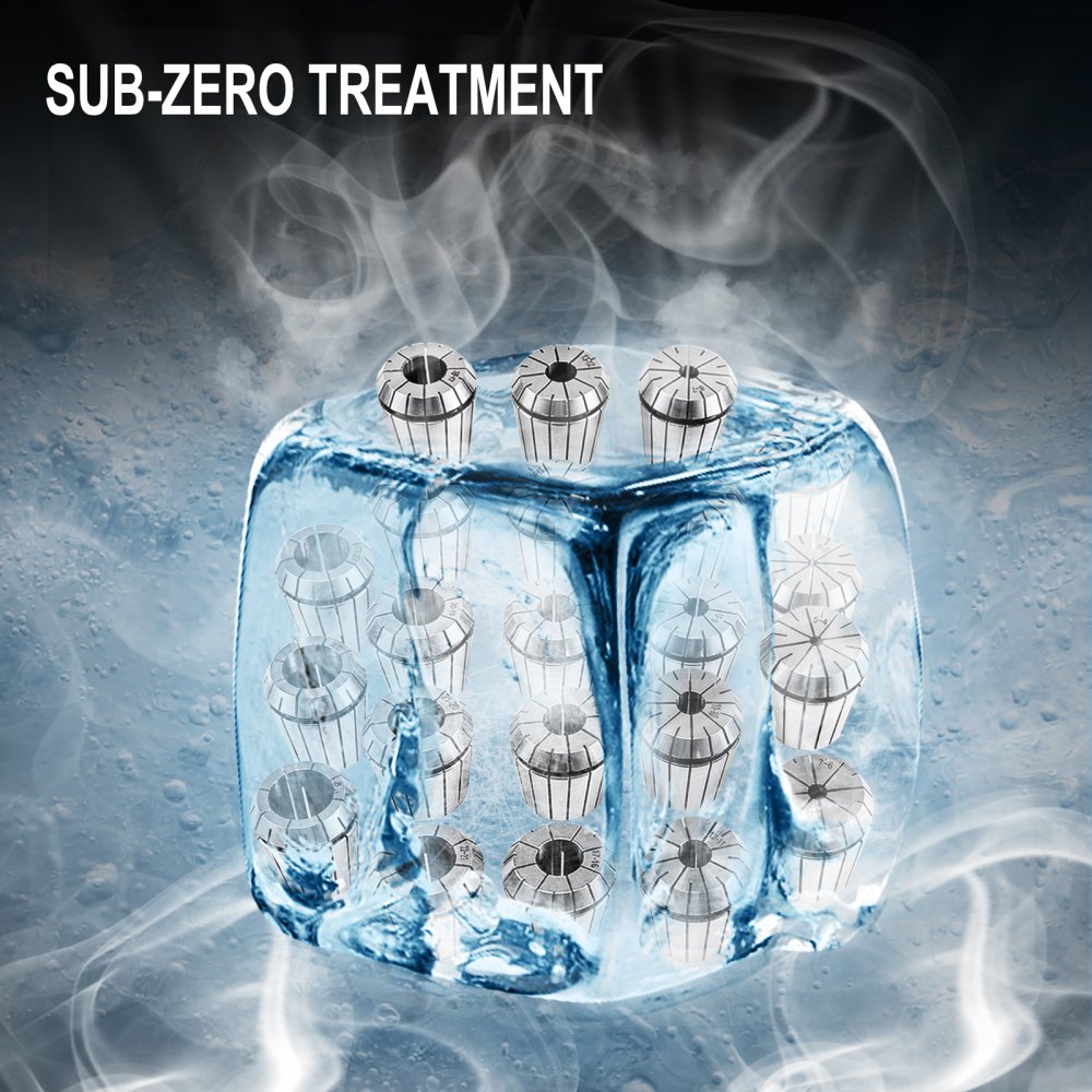 Vevor Spannzangen Set Mt3-er40 Werkzeughalter 23 Stk. Spannzangenfutter 3-25mm