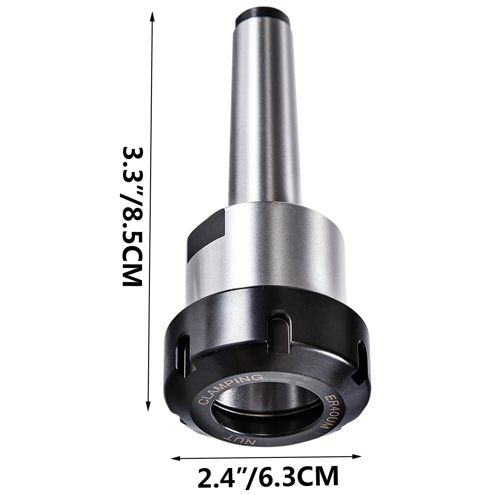 Vevor Spannzangen Set Mt3-er40 Werkzeughalter 23 Stk. Spannzangenfutter 3-25mm