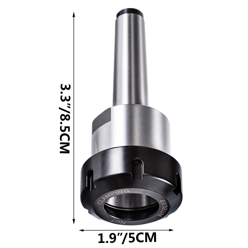Vevor Spannzangenfutter Mt3 1 Stk Spannzangen Set Werkzeughalter 18 3-20mm Cnc