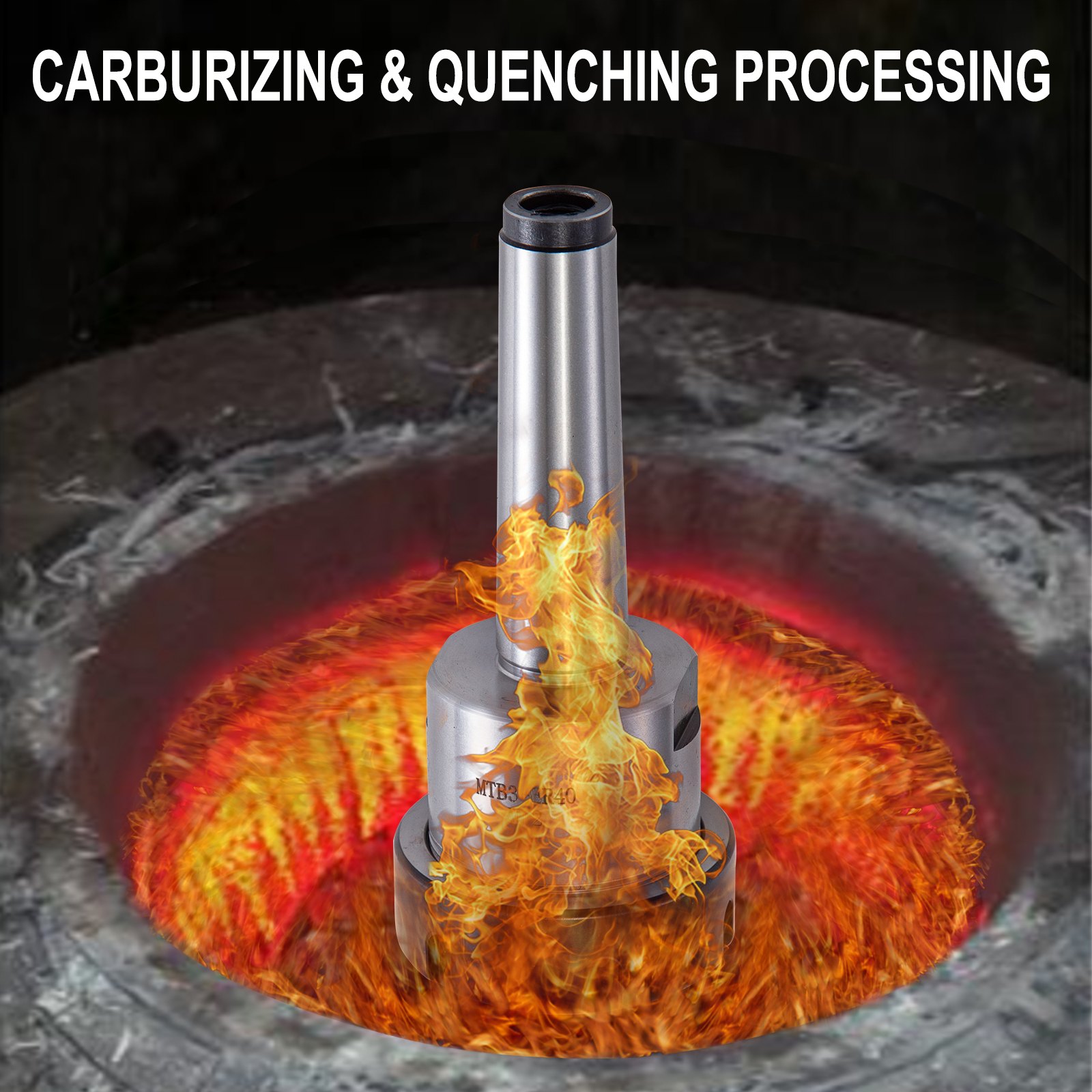 Vevor 15 Stk. Spannzangenfutter Fräsen Spannzangen Graviermaschine Mt3 Er40 Cnc