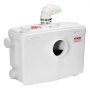 VEVOR lifting station 1200 W, 180 L/min flow rate, 10 m delivery head, wastewater pump with 4 water inlets, sewage lifting station for toilet, basement, shower, sink, laundry room, bathtub