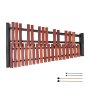 VEVOR Glockenspiel, 32 Noten, professionelles Xylophon-Schlaginstrument aus Holz, mit höhenverstellbarem Ständer aus Kohlenstoffstahl, 4 Schlägeln, Tragetasche, Musikinstrumenten-Set für Anfänger