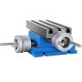 VEVOR MX-75 multifunktions Fräs-Arbeitstisch 185 x 100 mm Fräsen Arbeitstisch X 80 mm Y 75 mm Kreuztisch Tischbohrmaschine für Bohr- und Fräsmaschinen (MX-75)