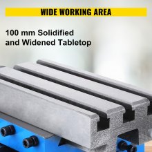 VEVOR MX-75 multifunktional Fräs-Arbeitstisch 185 x 100 mm Fräsen Arbeitstisch X 80 mm Y 75 mm Kreuztisch Tischbohrmaschine für Bohr- und