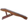 VEVOR Hunderampe Holz 89 cm Haustierrampe Einstiegshilfe 32-42 cm Faltbar, für Kleine & Ältere Hunde zum Hochklettern auf Sofa & Couch, bis 90,7 kg Belastbar, mit Rutschfester Filzoberfläche & Griff