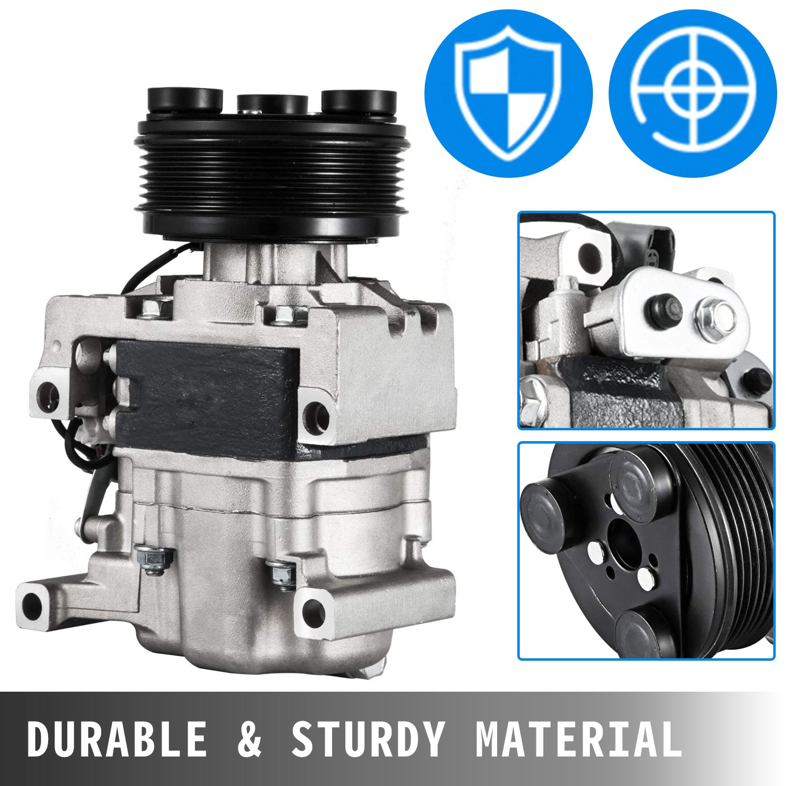 For Mazda Cx-7 Cx 7 2.3l 07-08 Ac Klimakompressor Replaces:h12a1al4cx Cool