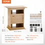 VEVOR-Aquarienständer in Lindenholzfarbe, MDF-Material, 20 Gallonen Tragfähigkeit, 25,2 x 15,7 x 28,3 Zoll.