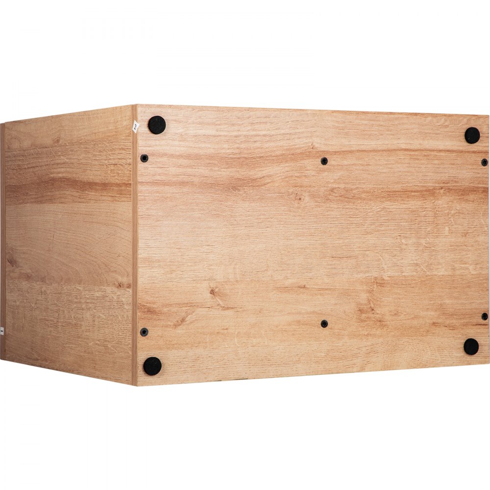 VEVOR Dokumentenablage 12 Fächer Schreibtisch Papierablage Holz Organizer Weiß