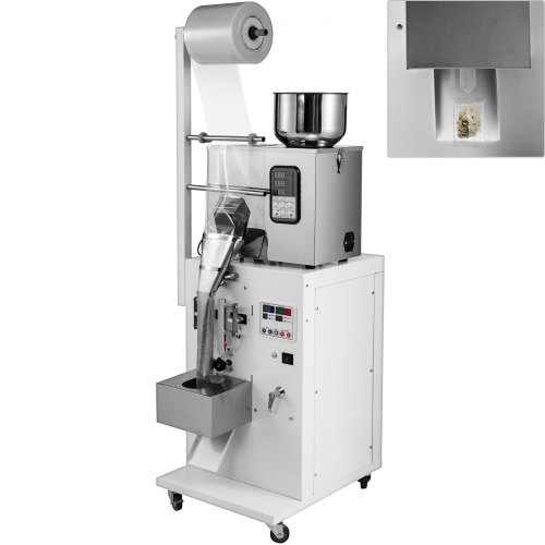 1-50g Automatisch Abfüllmaschine Dichmaschine Puderteilchen Getreide Partikel