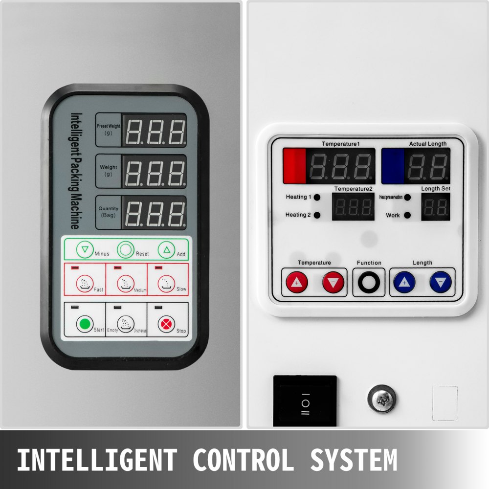 1-50g Automatisch Abfüllmaschine Dichmaschine Puderteilchen Getreide Partikel