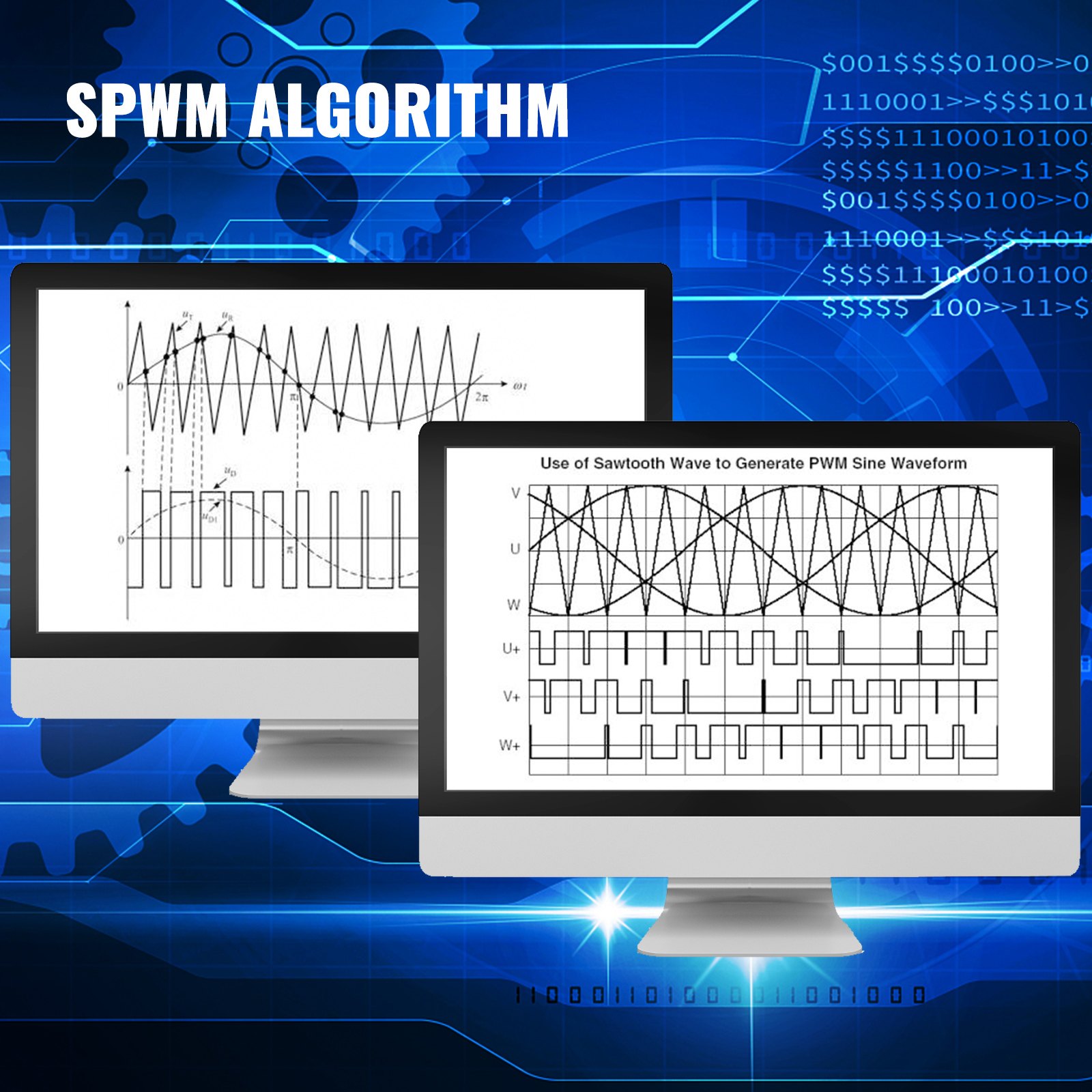 VEVOR WVC-600W Micro Grid Wechselrichter MPPT Netzfilter Frequenz Wasserdicht Solar CE